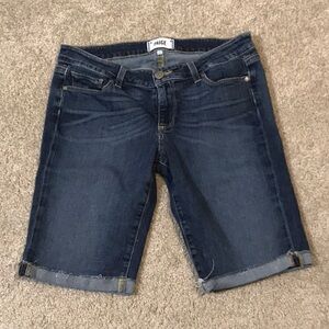 Preowned PAIGE cut off denim shorts - 27
